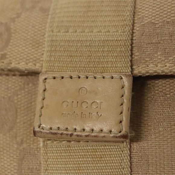GUCCI GG Canvas Pouch Beige Auth 121227 - Picture 9 of 16